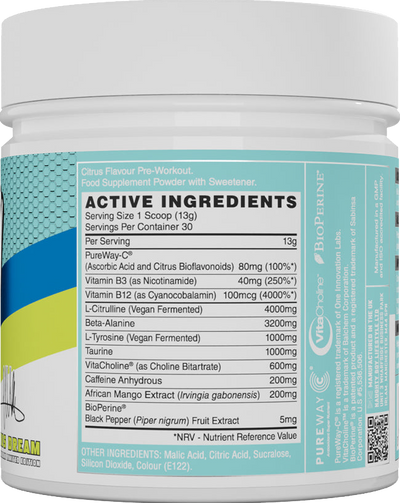 Naughty Boy Energy Pre-Workout - 390 g