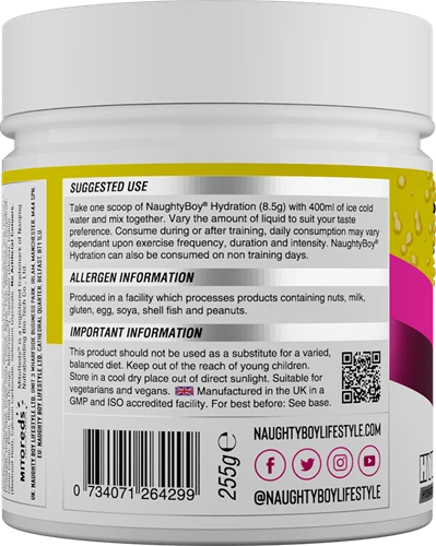 Naughty Boy Hydration - 255 g