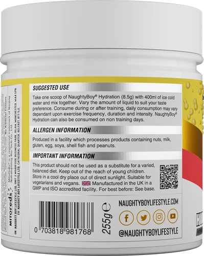 Naughty Boy Hydration - 255 g