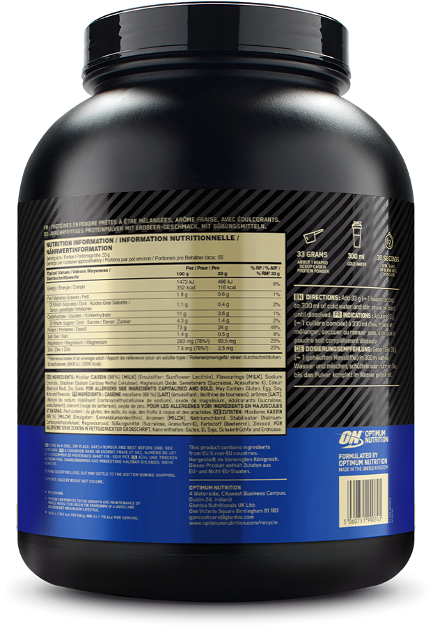 Optimum Nutrition Gold Standard 100% Casein - 1820 g