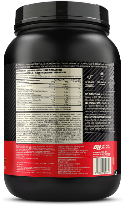 Optimum Nutrition Gold Standard 100% Whey - 900 g