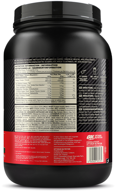 Optimum Nutrition Gold Standard 100% Whey - 900 g