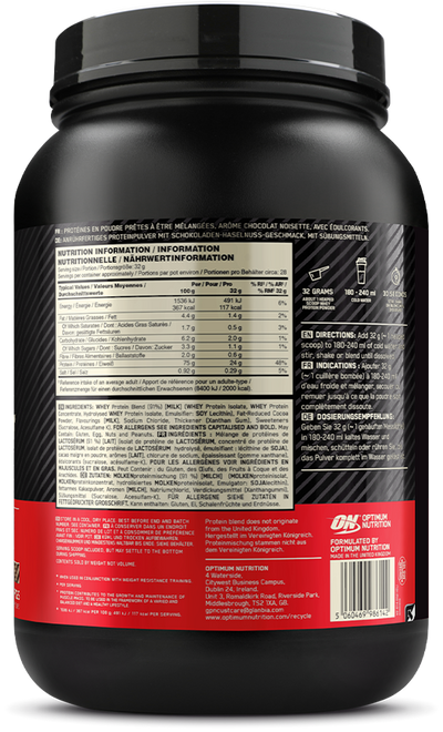 Optimum Nutrition Gold Standard 100% Whey - 900 g