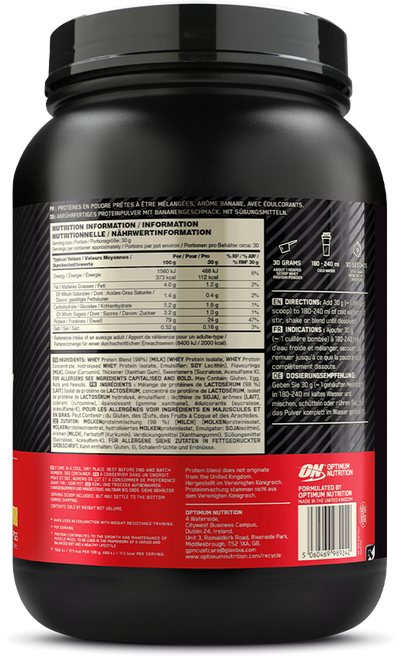 Optimum Nutrition Gold Standard 100% Whey - 900 g