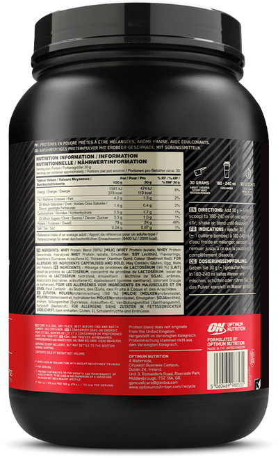 Optimum Nutrition Gold Standard 100% Whey - 900 g