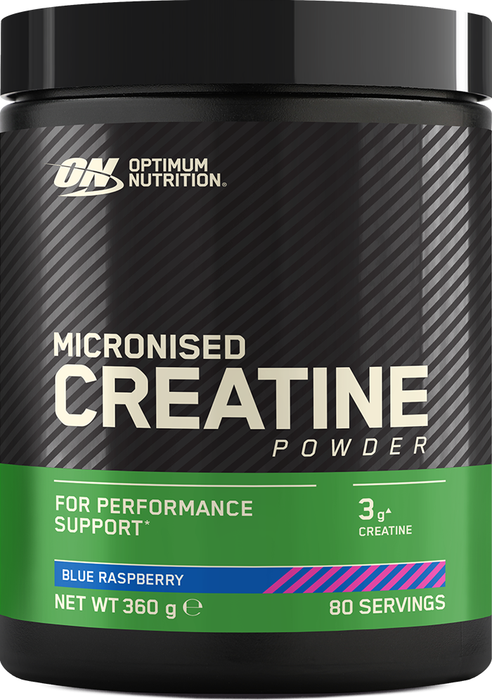 Optimum Nutrition Flavoured Micronised Creatine Powder - 360 g - Blue Raspberry