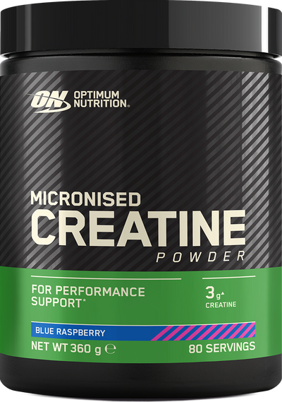 Optimum Nutrition Flavoured Micronised Creatine Powder - 360 g - Blue Raspberry
