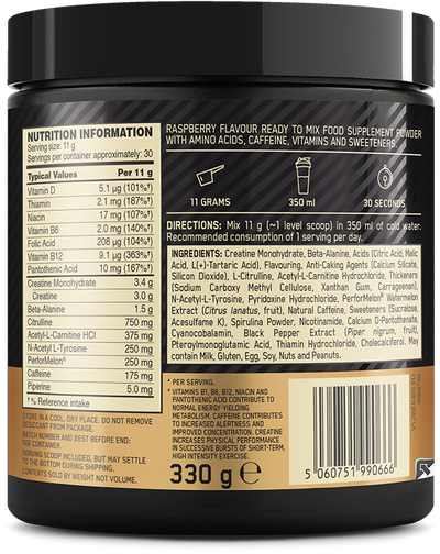 Optimum Nutrition Gold Standard Pre-Workout - 330 g