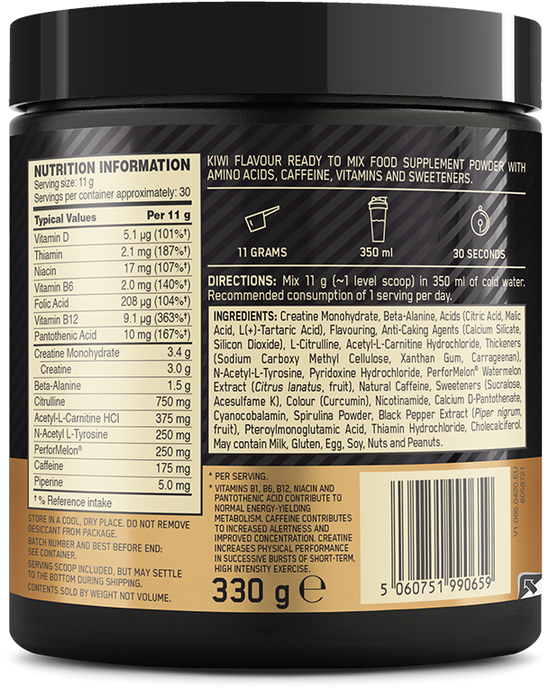 Optimum Nutrition Gold Standard Pre-Workout - 330 g