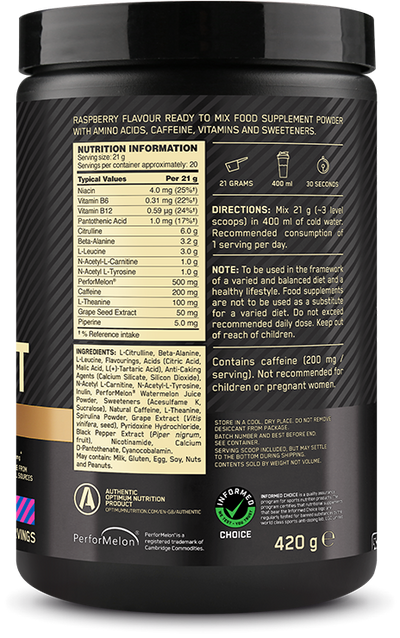 Optimum Nutrition Gold Standard Pre-workout Advanced - 420 g