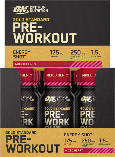 Optimum Nutrition Gold Standard Pre-workout Shot - 12 x 60 ml