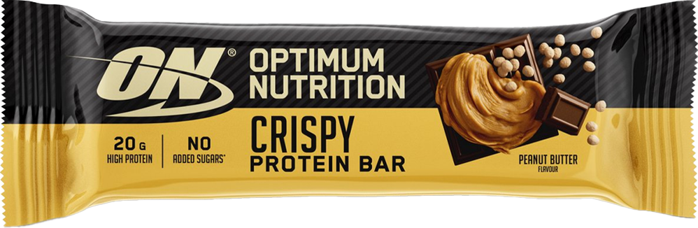 Optimum Nutrition Protein Crisp Bar - 10 x 65 g - Peanut Butter