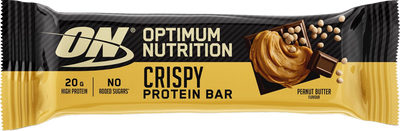Optimum Nutrition Protein Crisp Bar - 10 x 65 g - Peanut Butter