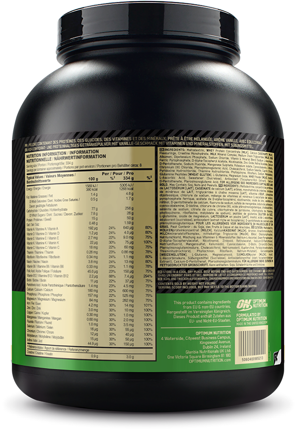 Optimum Nutrition Serious Mass - 2730 g