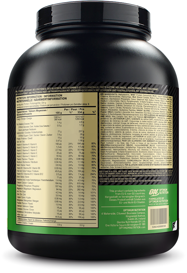 Optimum Nutrition Serious Mass - 2730 g