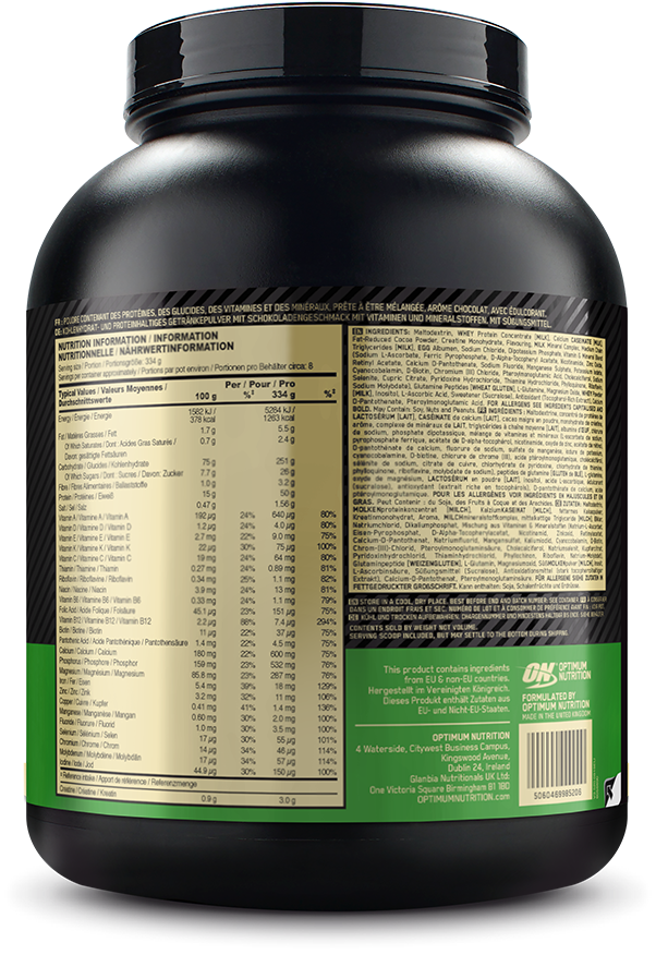 Optimum Nutrition Serious Mass - 2730 g