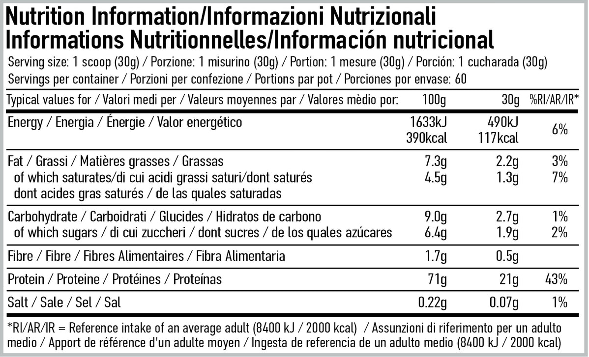 PER4M Egg White Protein - 1800 g