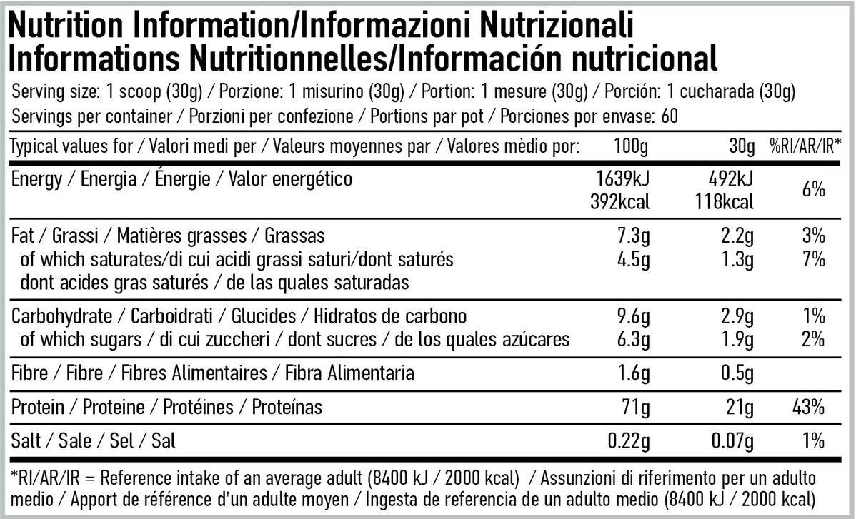 PER4M Egg White Protein - 1800 g