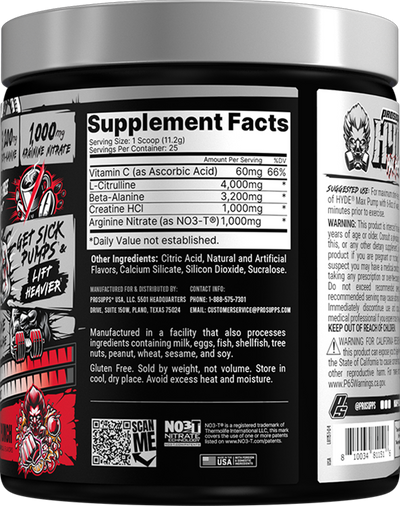 ProSupps Mr HYDE Max Pump - 280 g