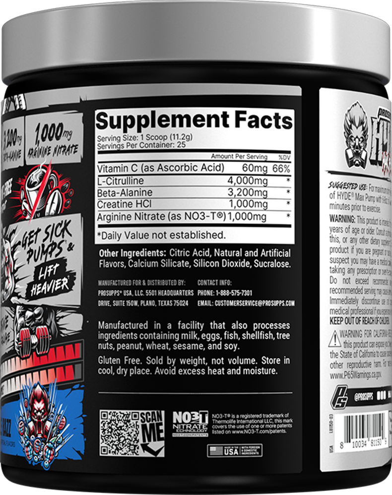 ProSupps Mr HYDE Max Pump - 280 g