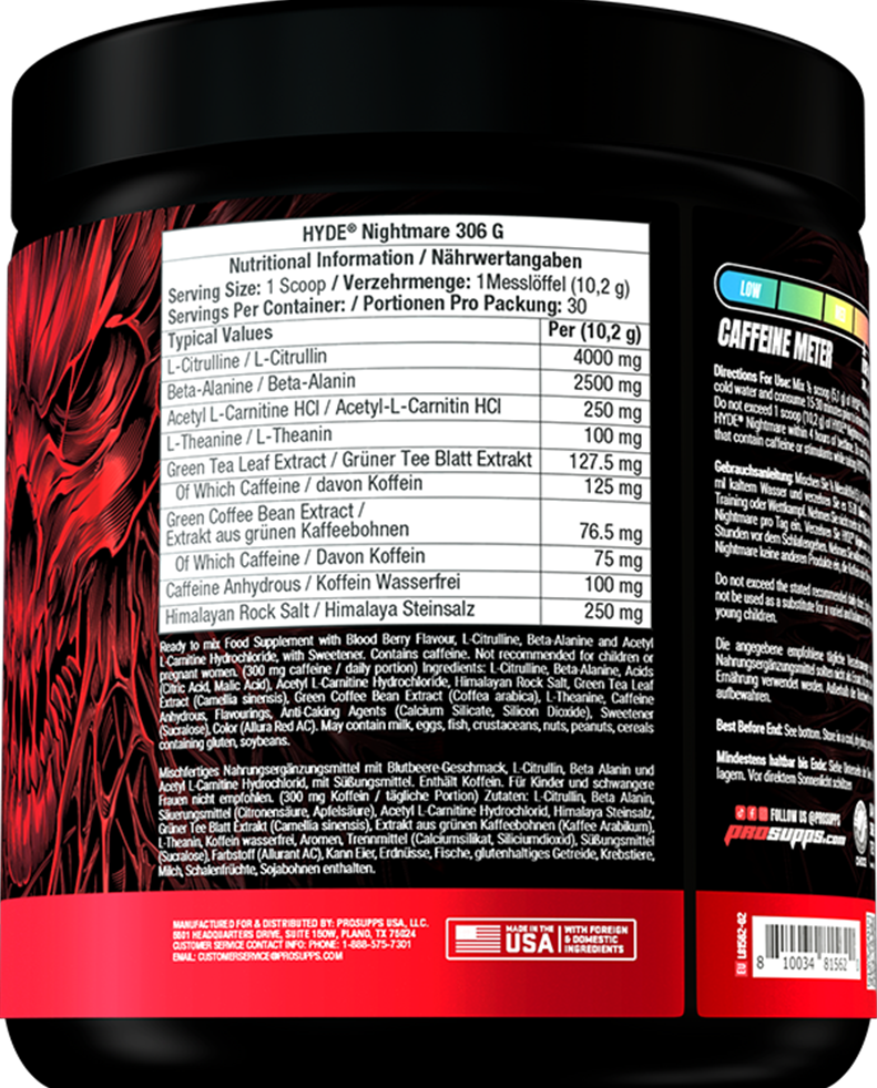 ProSupps Mr HYDE Nightmare - 306 g