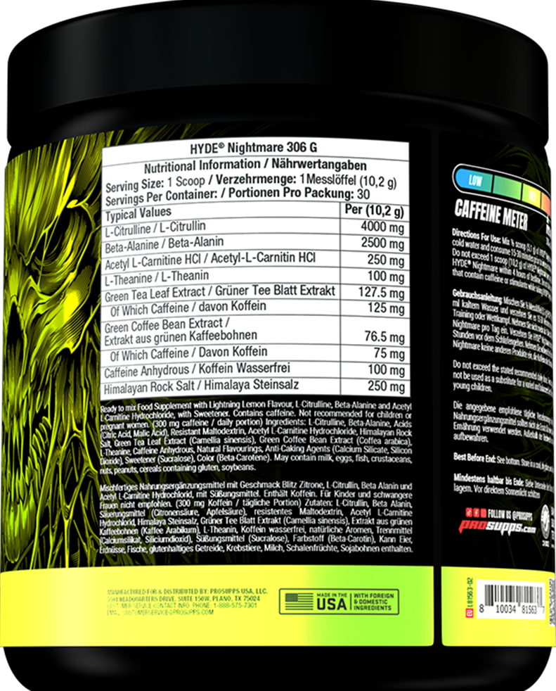 ProSupps Mr HYDE Nightmare - 306 g