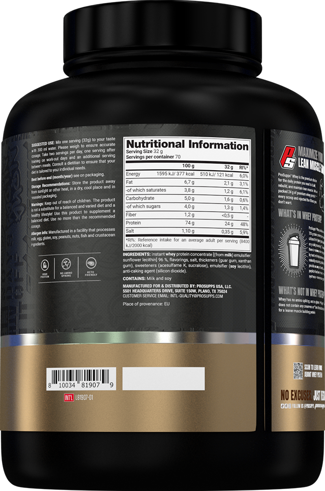 ProSupps Whey - 2270 g