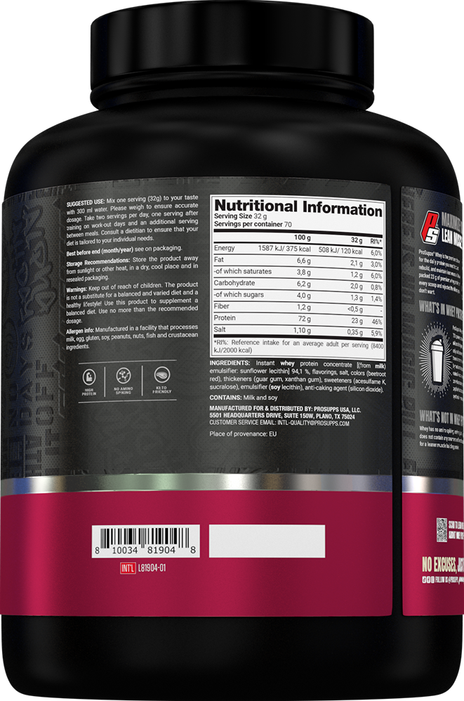 ProSupps Whey - 2270 g