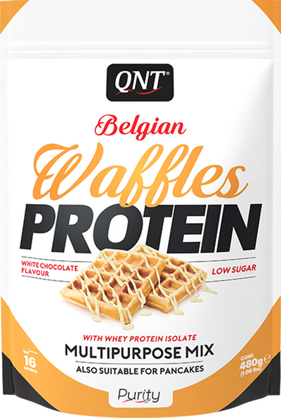 QNT Belgian Protein Waffles - 480 g