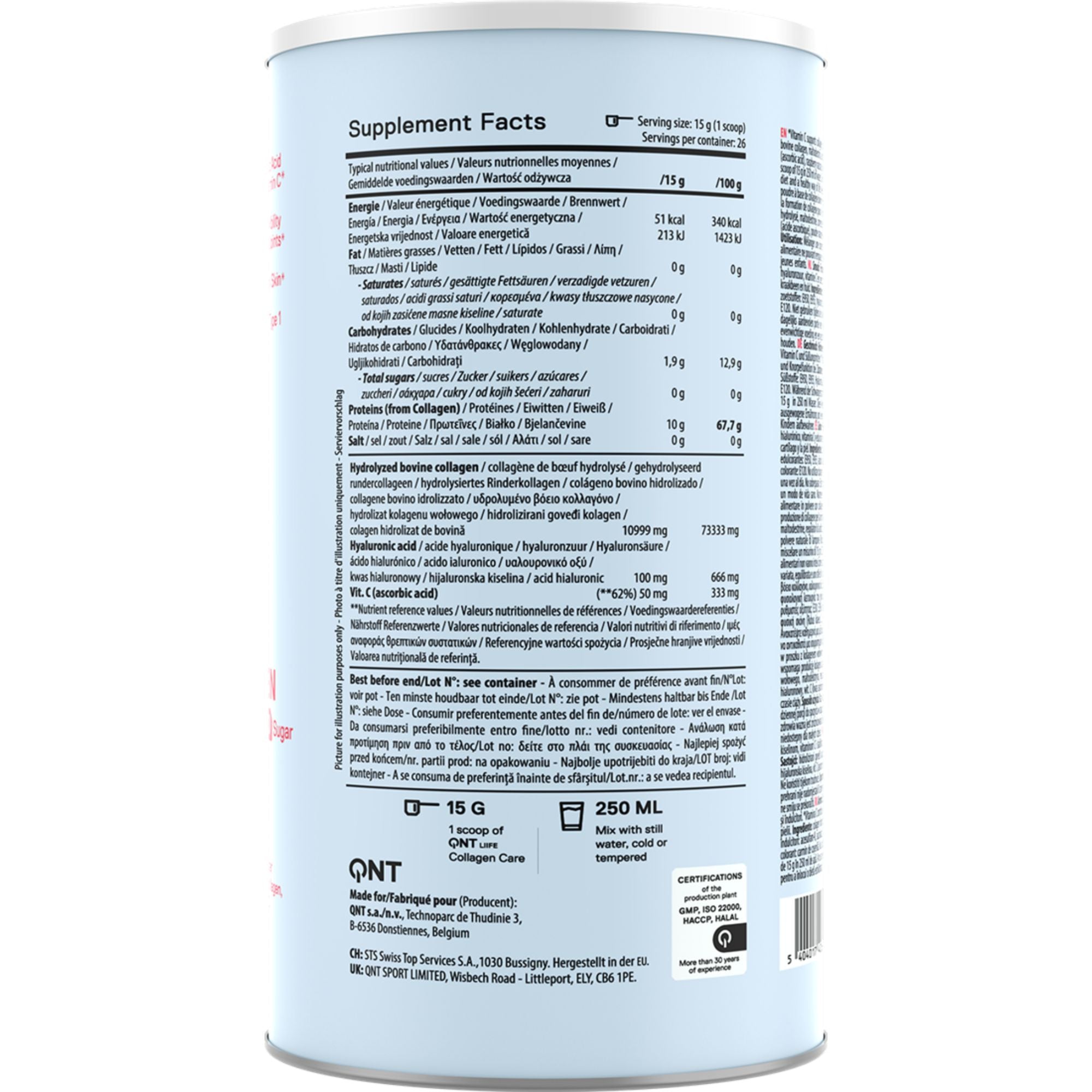 QNT Collagen Care - 390 g