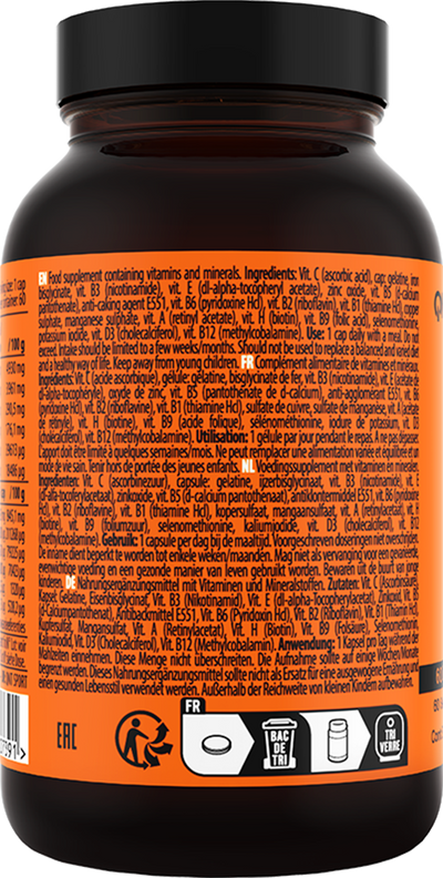 QNT Daily Vitamins - 60 caps