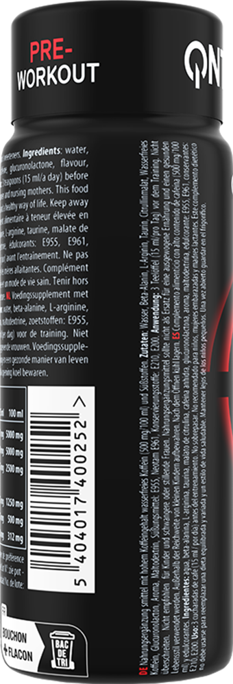 QNT NO+ Elite Shot - 12 x 80 ml - Cherry Grape