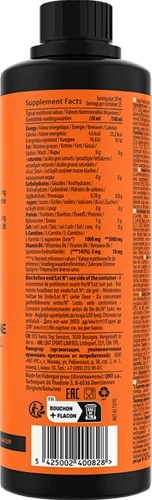 QNT L-Carnitine Liquid - 500 ml - Raspberry