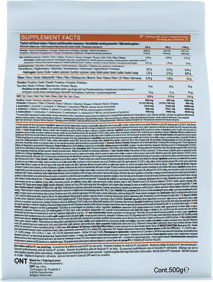QNT Light Digest Whey - 500 g