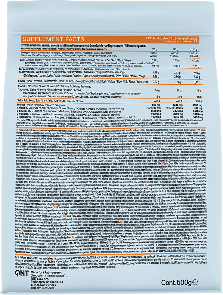QNT Light Digest Whey - 500 g