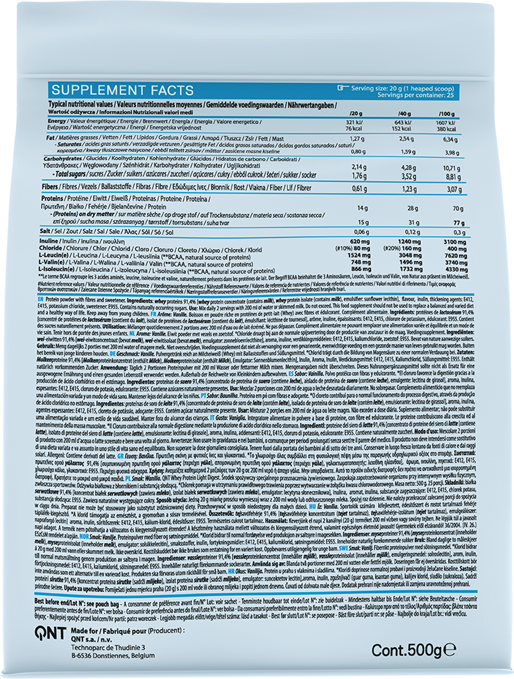 QNT Light Digest Whey - 500 g