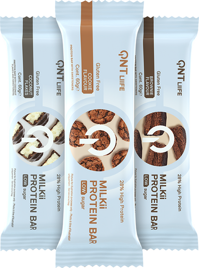 QNT Milkii Protein Bar - 12 x 60 g
