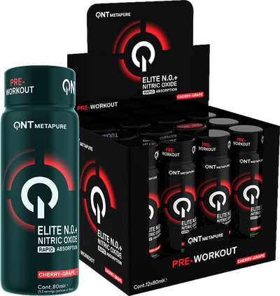 QNT NO+ Elite Shot - 12 x 80 ml - Cherry Grape