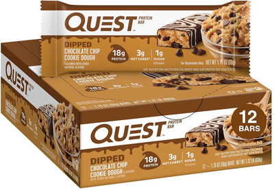 Quest Dipped Bar - 12 x 50 g