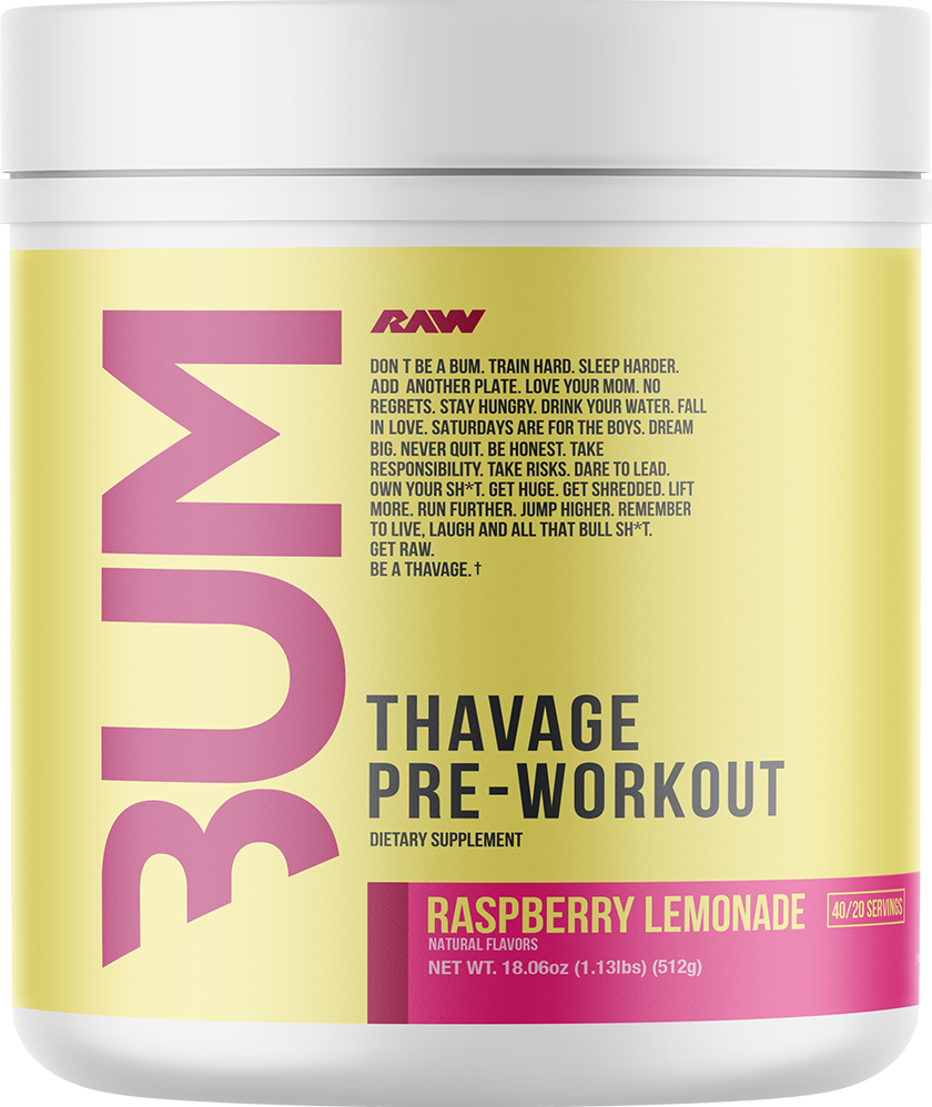 RAW CBUM Thavage Pre-Workout - 40 servings