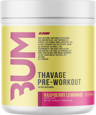 RAW CBUM Thavage Pre-Workout - 40 servings