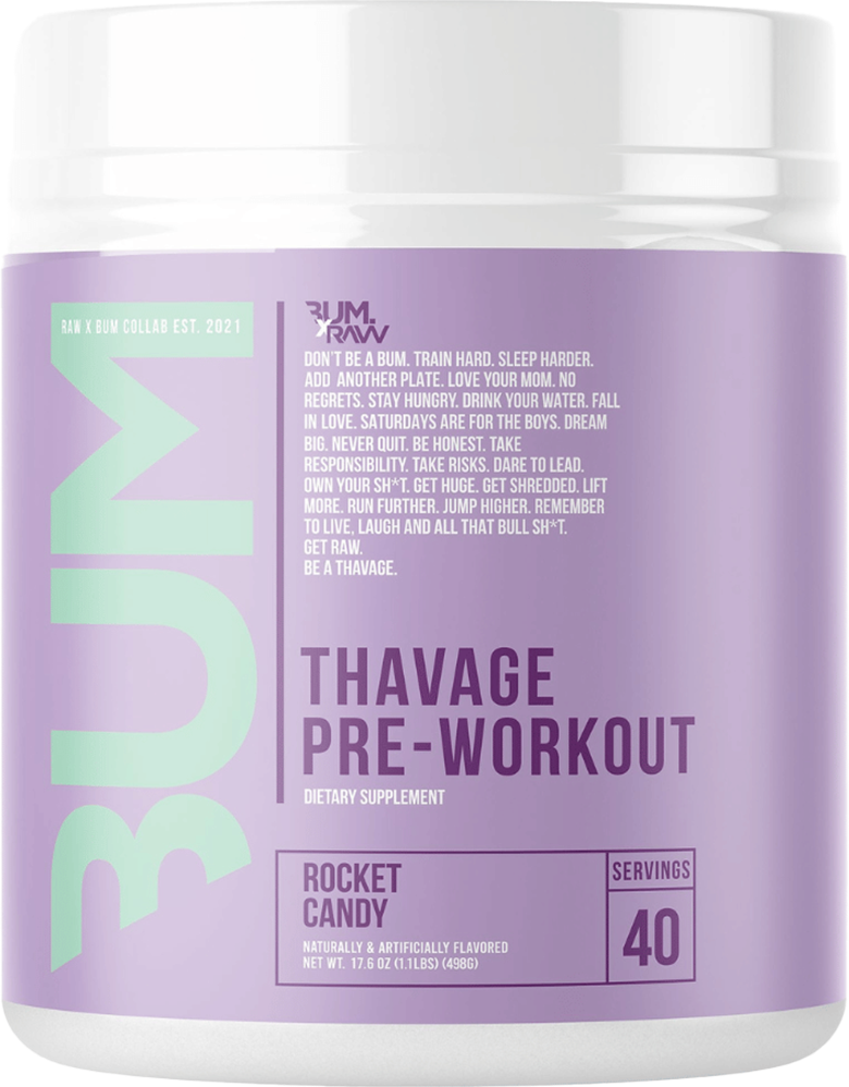 RAW CBUM Thavage Pre-Workout - 40 servings
