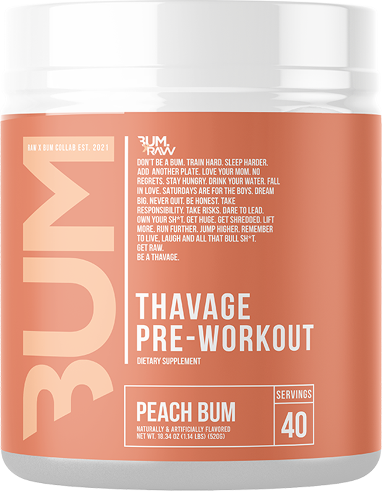 RAW CBUM Thavage Pre-Workout - 40 servings