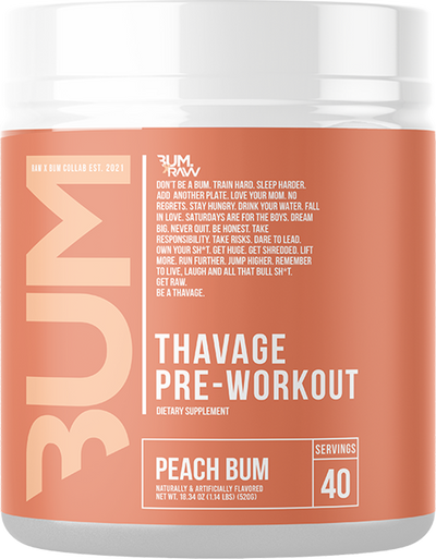 RAW CBUM Thavage Pre-Workout - 40 servings