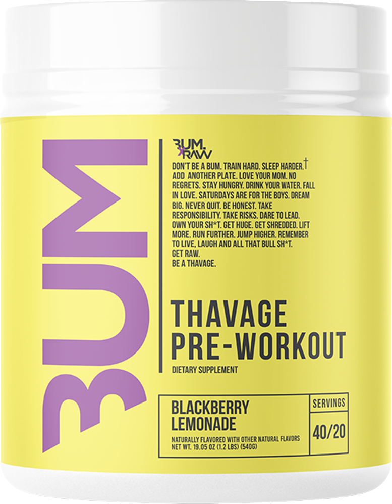 RAW CBUM Thavage Pre-Workout - 40 servings