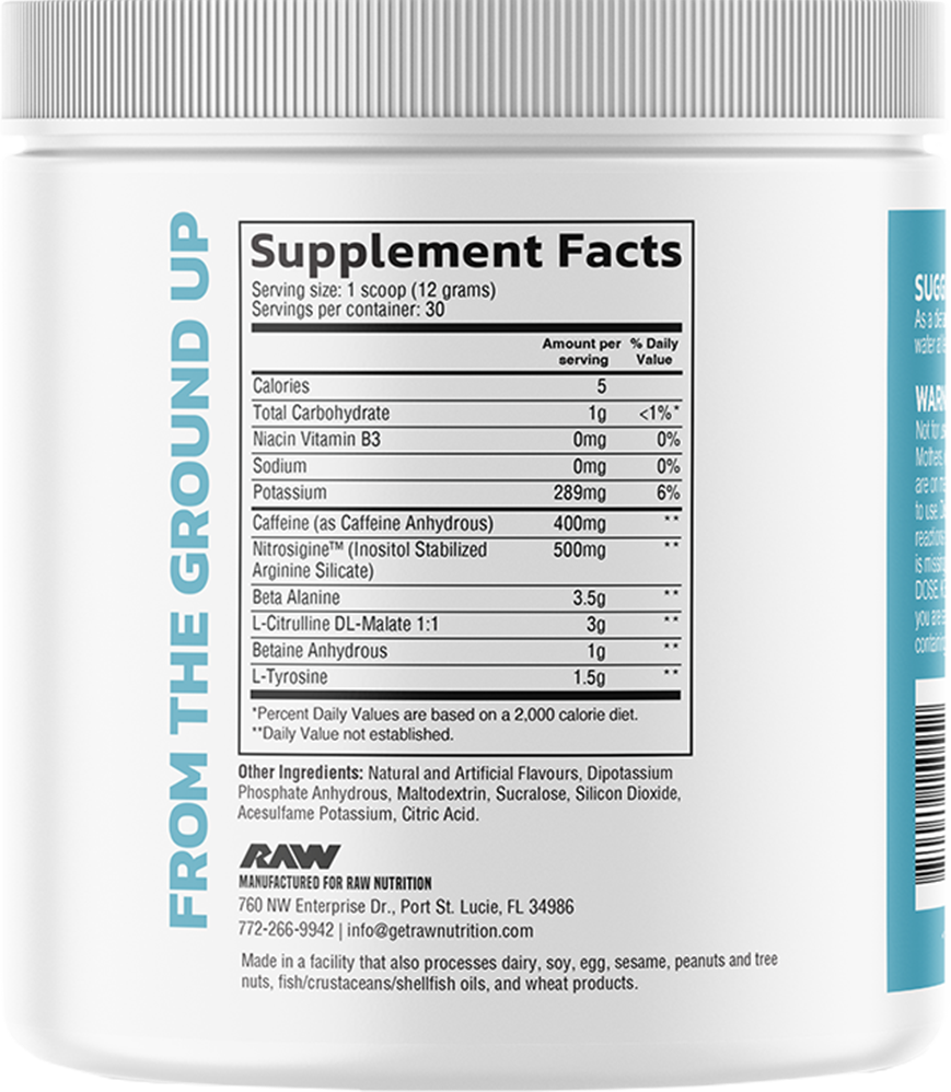 RAW Pre Extreme - 30 servings
