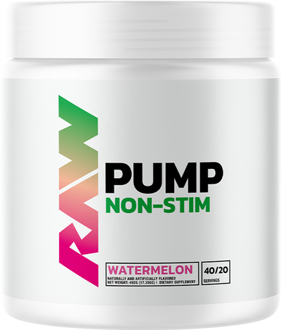 RAW Pump Non-Stim Pre-Workout - 40 servings
