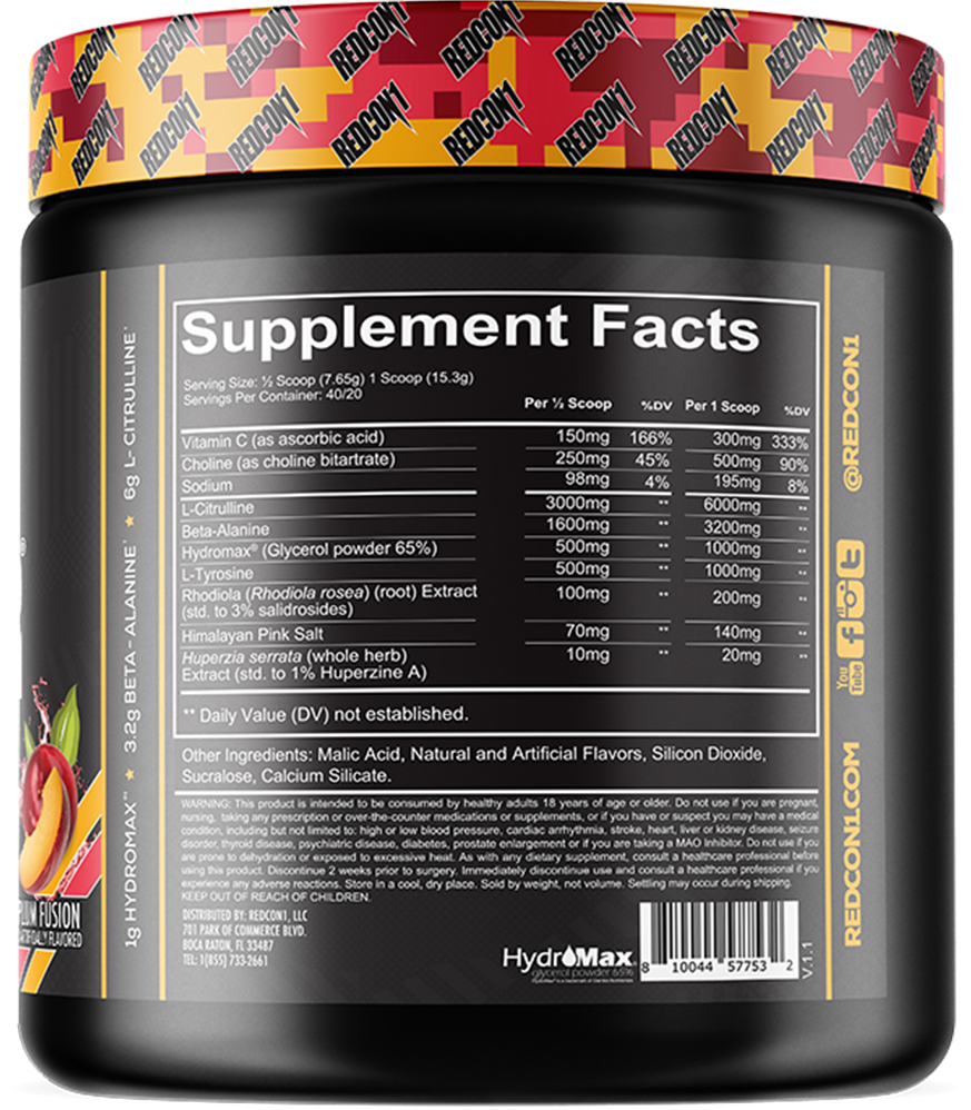 Redcon1 Total War Pump - 20 servings