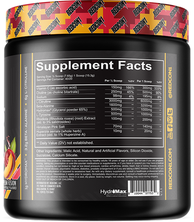 Redcon1 Total War Pump - 20 servings