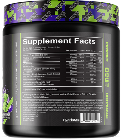 Redcon1 Total War Pump - 20 servings